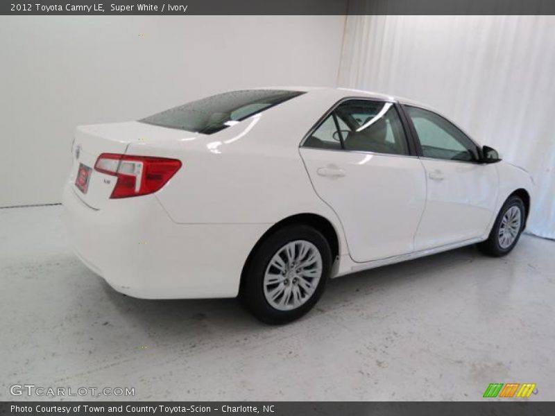 Super White / Ivory 2012 Toyota Camry LE
