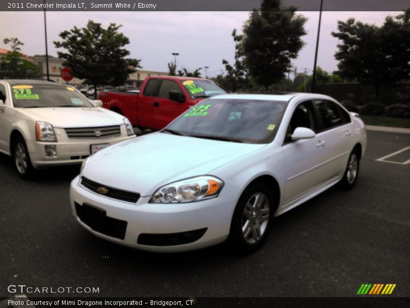 Summit White / Ebony 2011 Chevrolet Impala LT