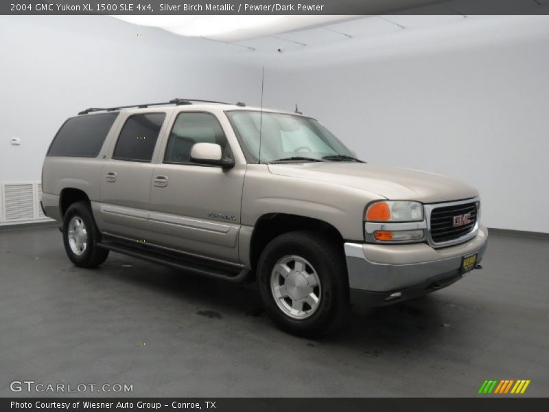 Silver Birch Metallic / Pewter/Dark Pewter 2004 GMC Yukon XL 1500 SLE 4x4