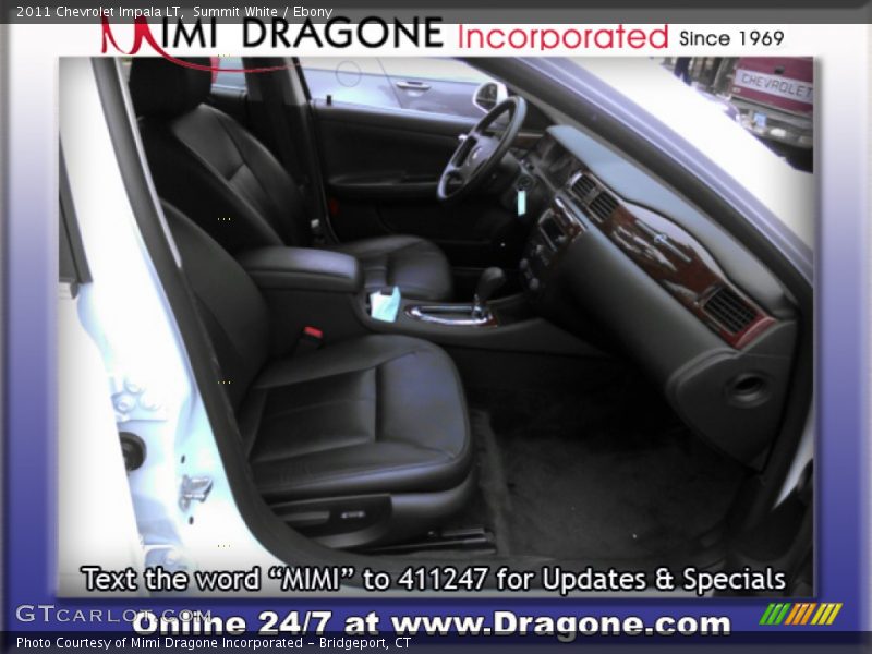 Summit White / Ebony 2011 Chevrolet Impala LT