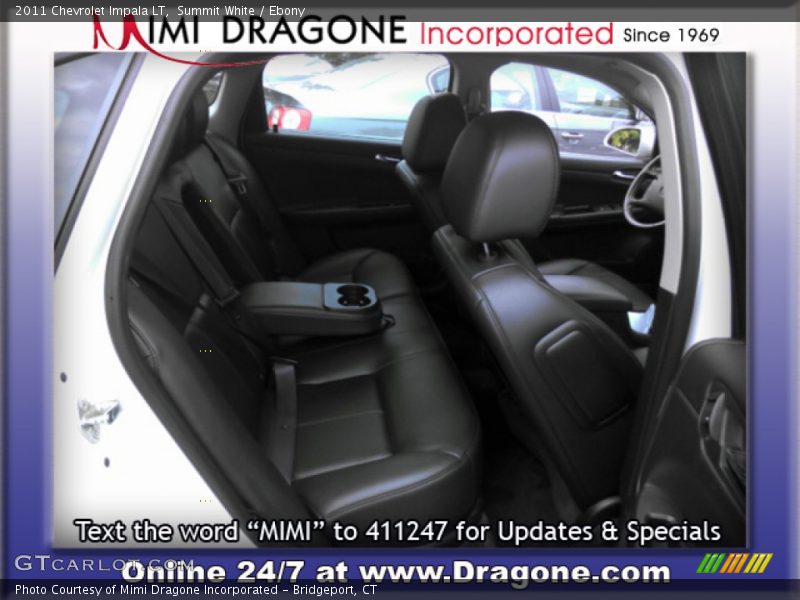 Summit White / Ebony 2011 Chevrolet Impala LT