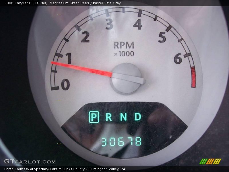 Magnesium Green Pearl / Pastel Slate Gray 2006 Chrysler PT Cruiser