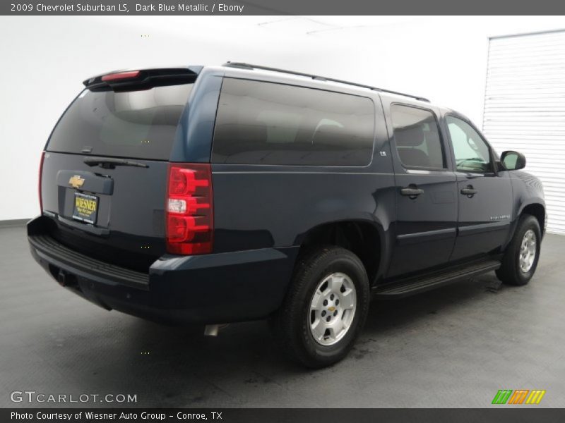 Dark Blue Metallic / Ebony 2009 Chevrolet Suburban LS
