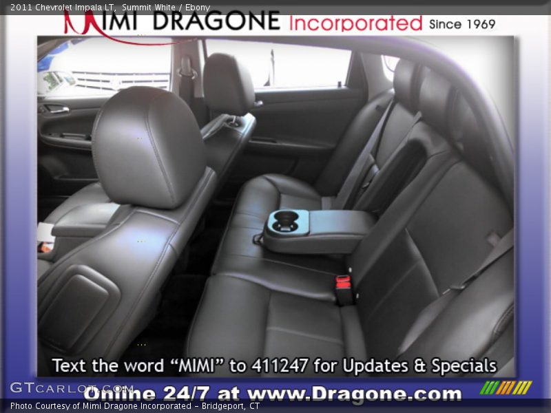 Summit White / Ebony 2011 Chevrolet Impala LT