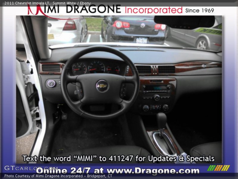 Summit White / Ebony 2011 Chevrolet Impala LT
