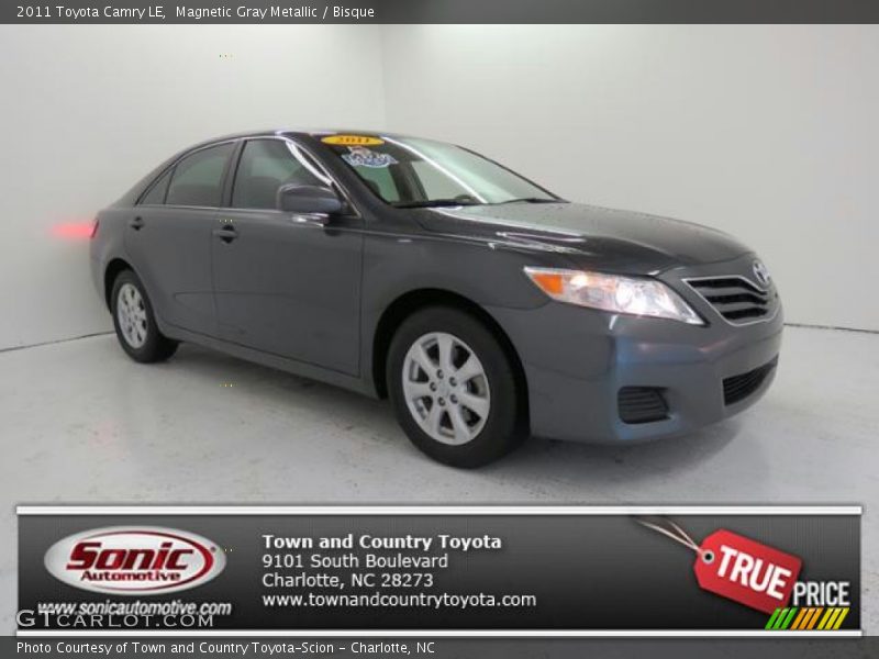 Magnetic Gray Metallic / Bisque 2011 Toyota Camry LE