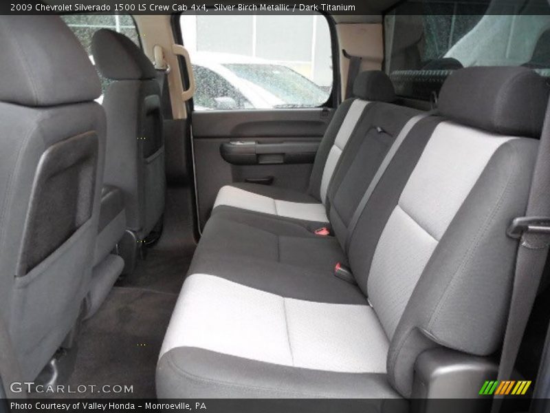 Silver Birch Metallic / Dark Titanium 2009 Chevrolet Silverado 1500 LS Crew Cab 4x4