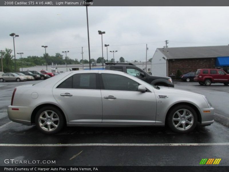 Light Platinum / Ebony 2008 Cadillac STS 4 V6 AWD