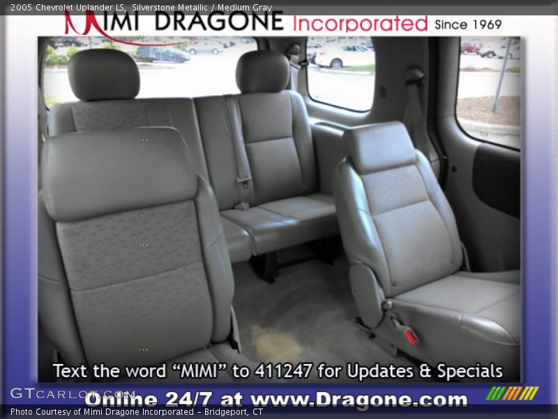 Silverstone Metallic / Medium Gray 2005 Chevrolet Uplander LS
