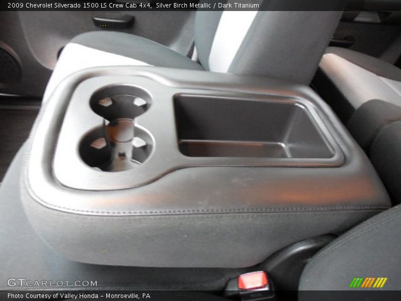 Silver Birch Metallic / Dark Titanium 2009 Chevrolet Silverado 1500 LS Crew Cab 4x4