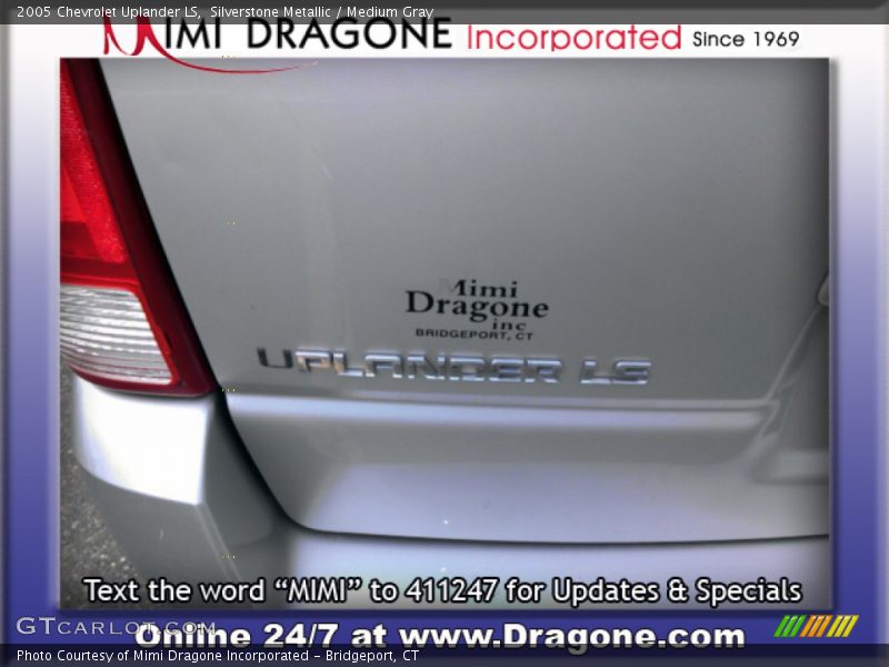 Silverstone Metallic / Medium Gray 2005 Chevrolet Uplander LS