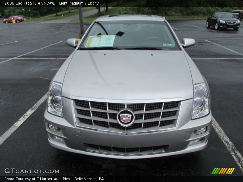 Light Platinum / Ebony 2008 Cadillac STS 4 V6 AWD