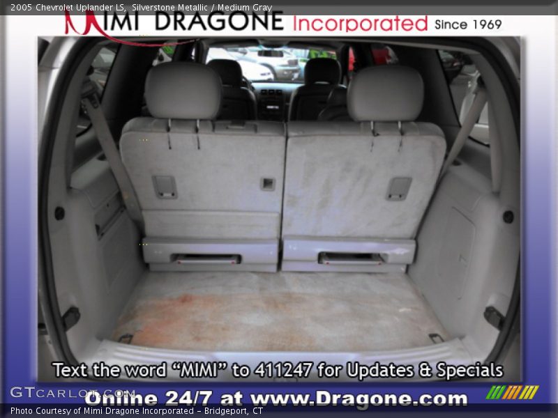 Silverstone Metallic / Medium Gray 2005 Chevrolet Uplander LS