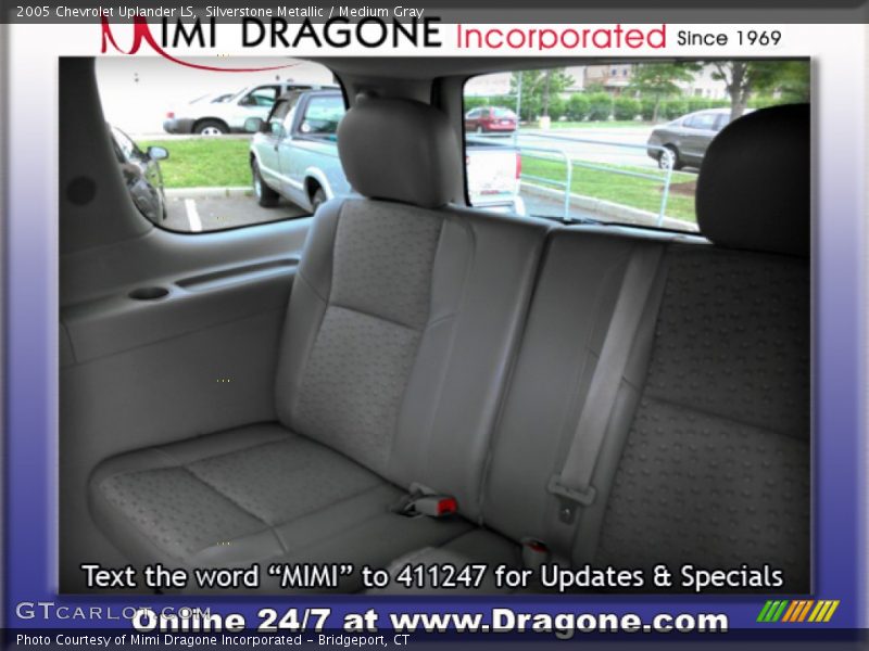 Silverstone Metallic / Medium Gray 2005 Chevrolet Uplander LS