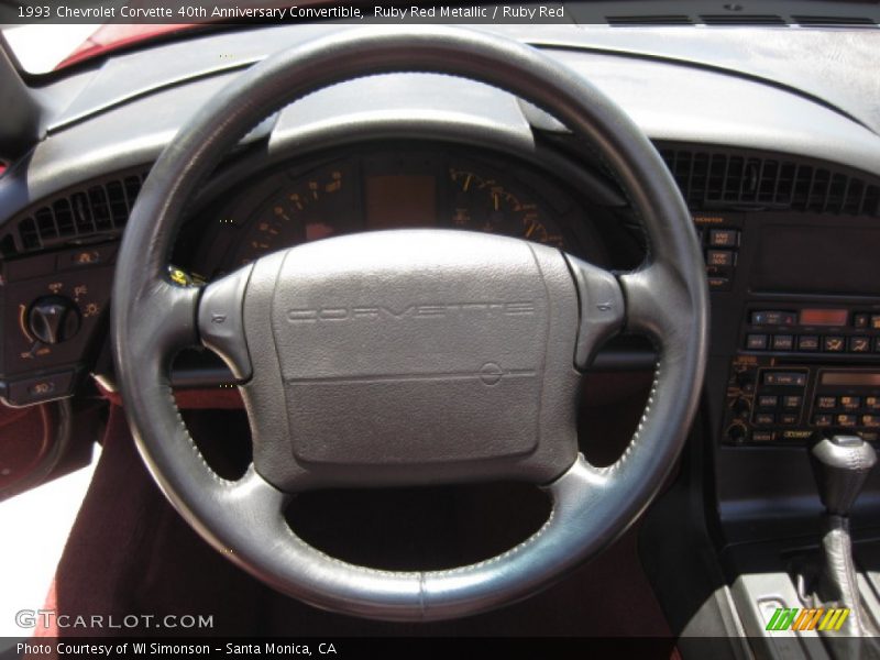  1993 Corvette 40th Anniversary Convertible Steering Wheel