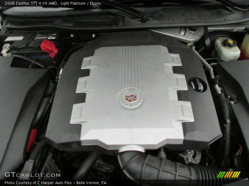 Light Platinum / Ebony 2008 Cadillac STS 4 V6 AWD
