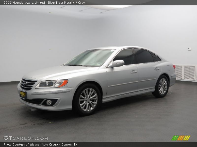 Silver Frost Metallic / Gray 2011 Hyundai Azera Limited