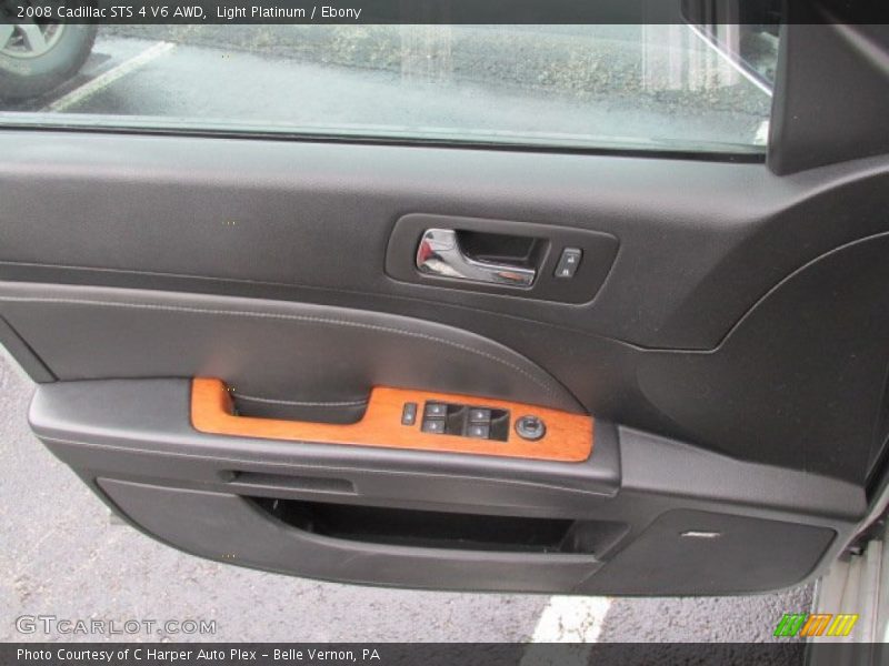 Light Platinum / Ebony 2008 Cadillac STS 4 V6 AWD