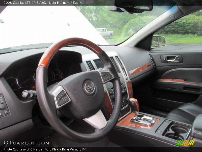 Light Platinum / Ebony 2008 Cadillac STS 4 V6 AWD