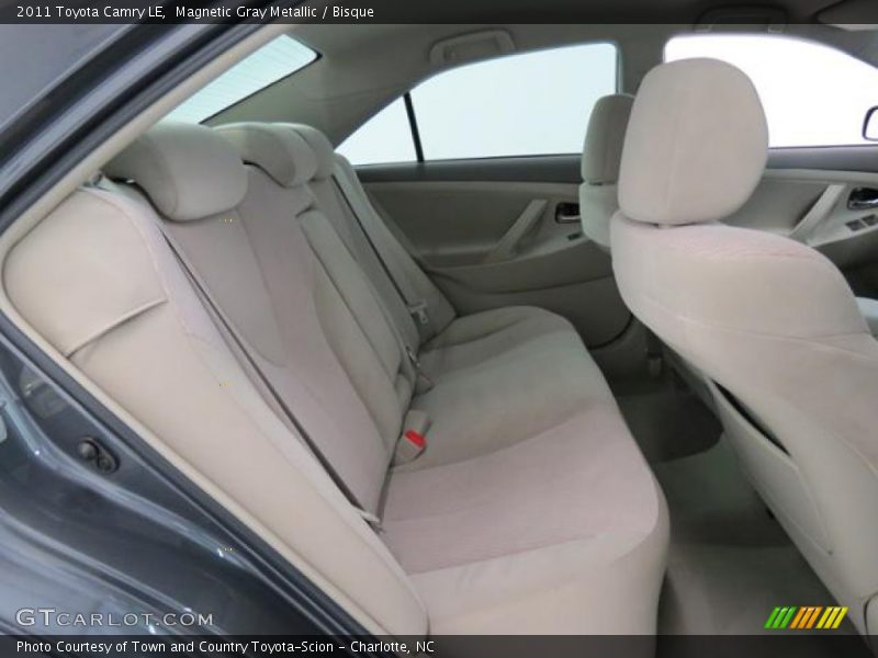 Rear Seat of 2011 Camry LE