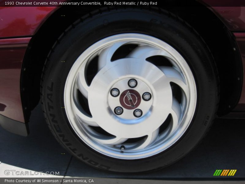  1993 Corvette 40th Anniversary Convertible Wheel