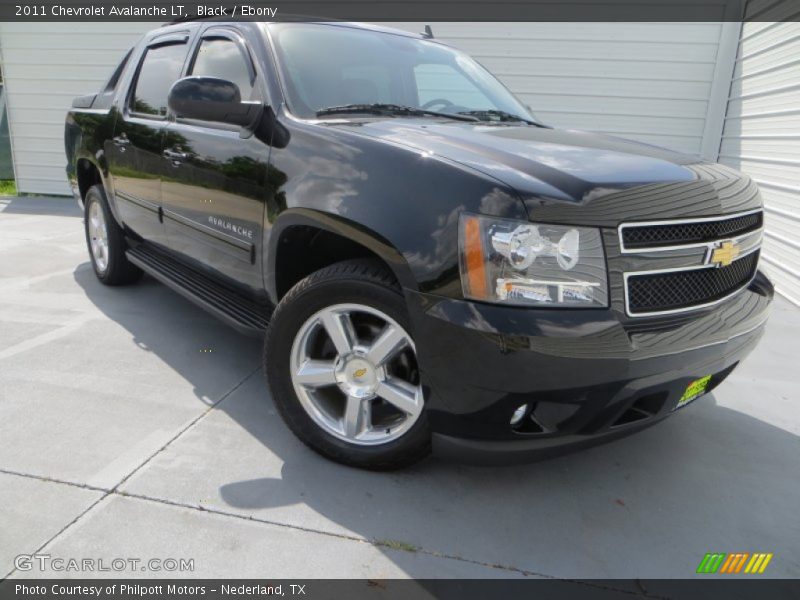 Black / Ebony 2011 Chevrolet Avalanche LT