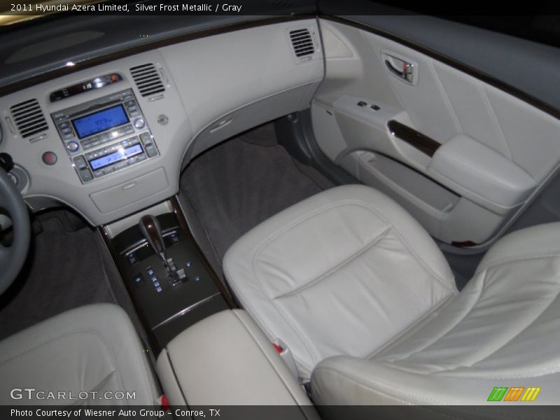  2011 Azera Limited Gray Interior