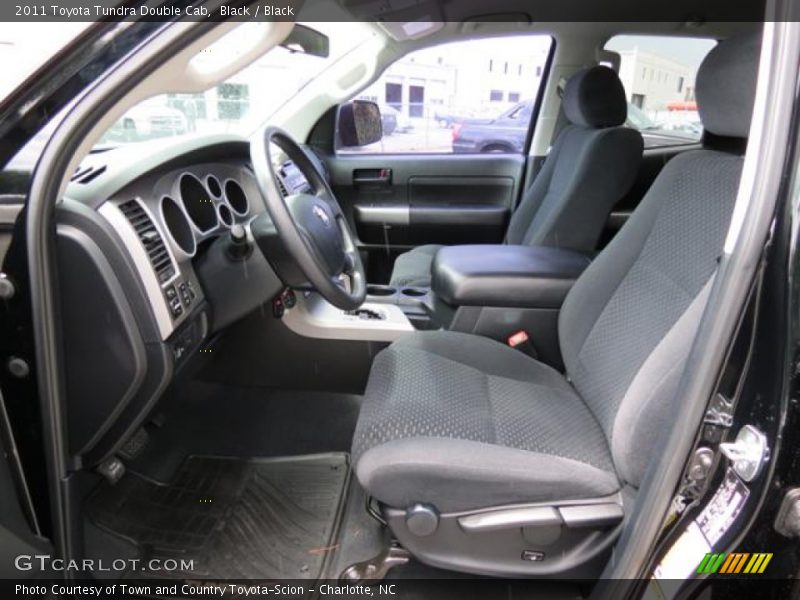  2011 Tundra Double Cab Black Interior