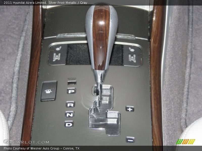  2011 Azera Limited 6 Speed Shiftronic Automatic Shifter