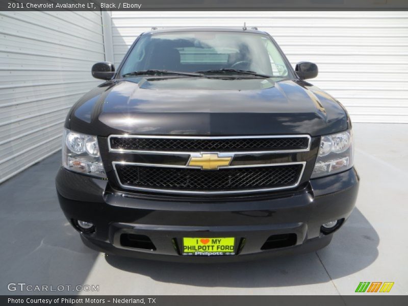 Black / Ebony 2011 Chevrolet Avalanche LT