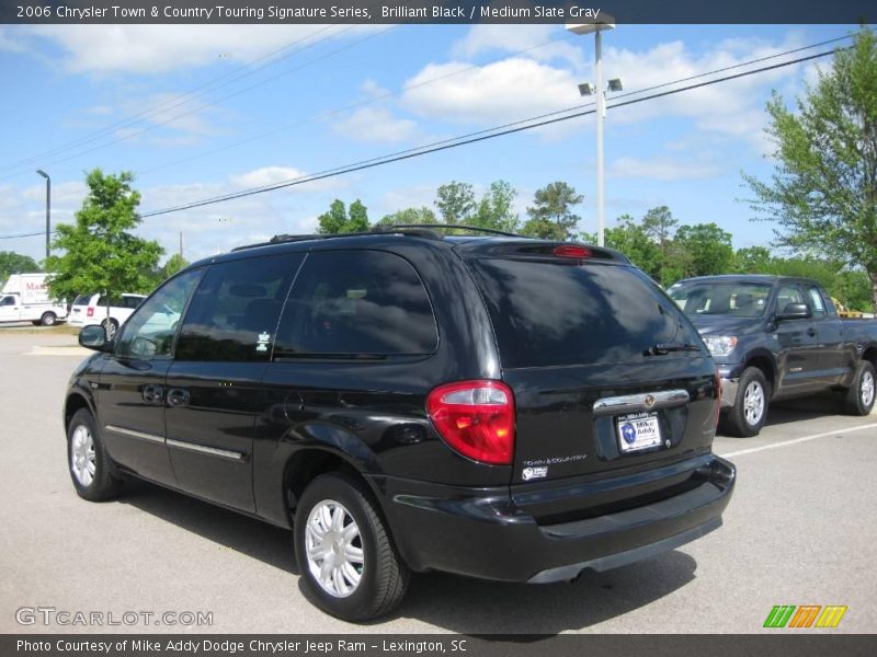Brilliant Black / Medium Slate Gray 2006 Chrysler Town & Country Touring Signature Series