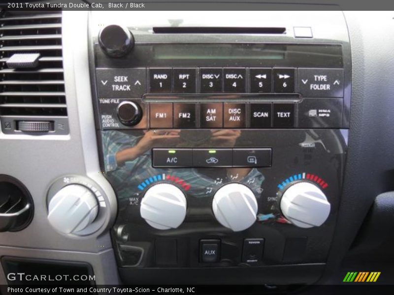 Controls of 2011 Tundra Double Cab