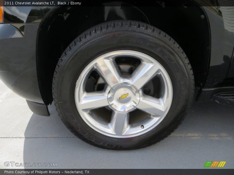 Black / Ebony 2011 Chevrolet Avalanche LT