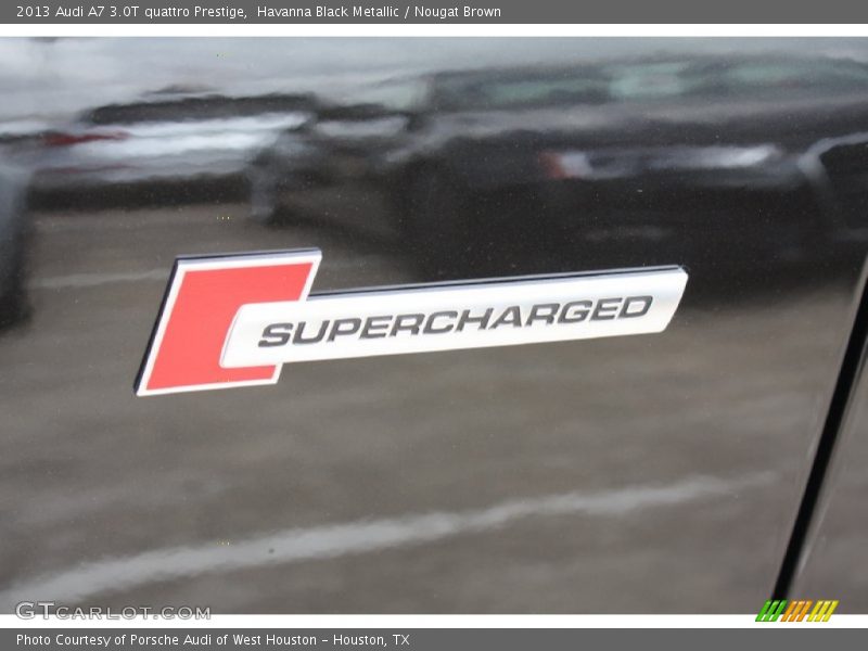 Havanna Black Metallic / Nougat Brown 2013 Audi A7 3.0T quattro Prestige