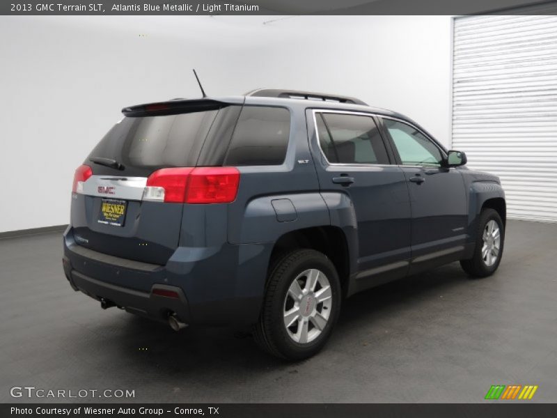 Atlantis Blue Metallic / Light Titanium 2013 GMC Terrain SLT