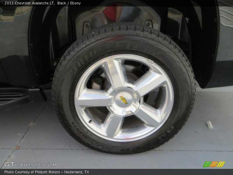 Black / Ebony 2011 Chevrolet Avalanche LT