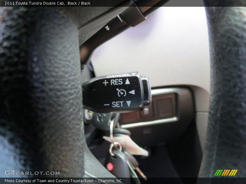 Black / Black 2011 Toyota Tundra Double Cab