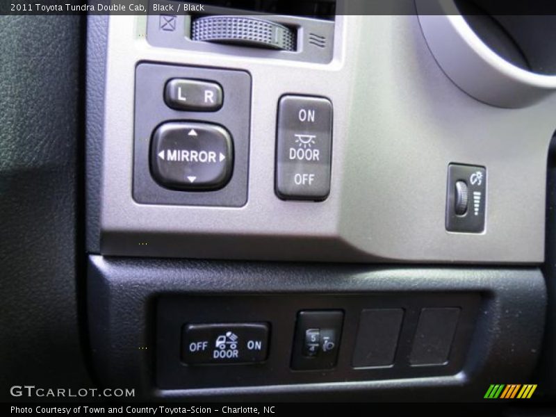 Controls of 2011 Tundra Double Cab