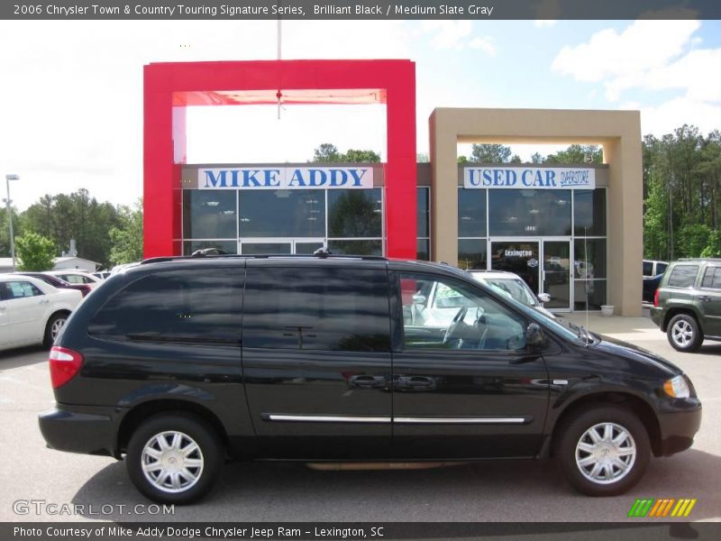 Brilliant Black / Medium Slate Gray 2006 Chrysler Town & Country Touring Signature Series