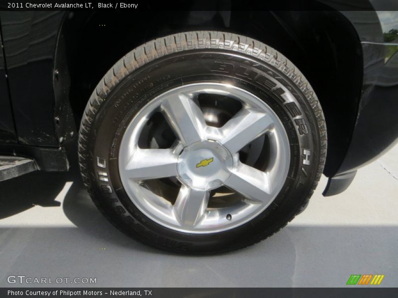 Black / Ebony 2011 Chevrolet Avalanche LT
