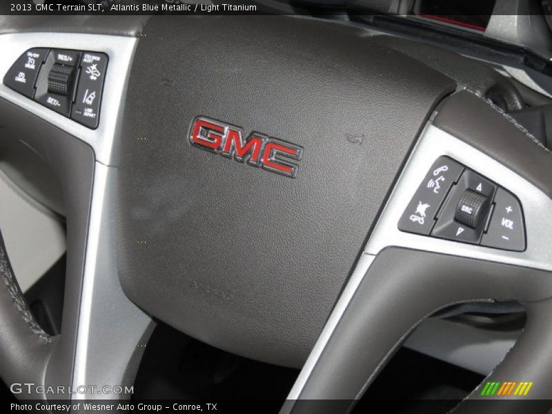 Atlantis Blue Metallic / Light Titanium 2013 GMC Terrain SLT