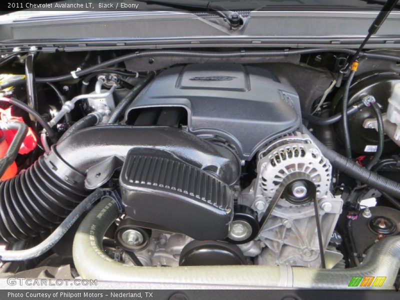 Black / Ebony 2011 Chevrolet Avalanche LT