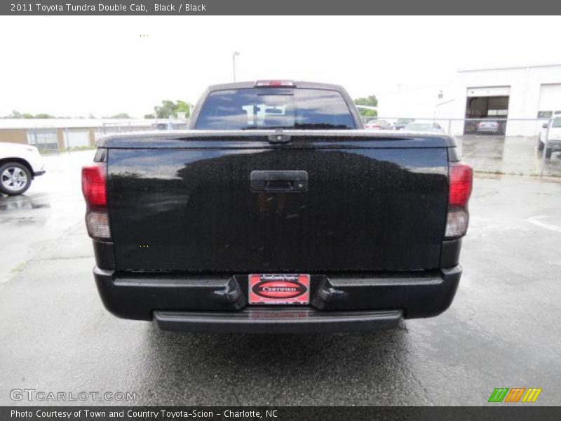 Black / Black 2011 Toyota Tundra Double Cab
