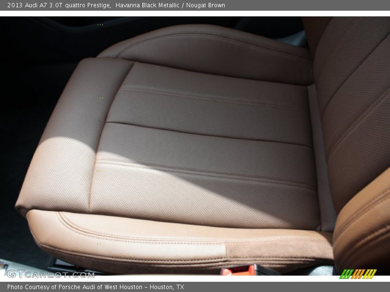Havanna Black Metallic / Nougat Brown 2013 Audi A7 3.0T quattro Prestige