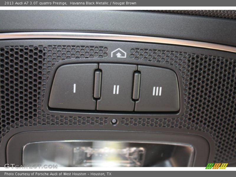 Havanna Black Metallic / Nougat Brown 2013 Audi A7 3.0T quattro Prestige