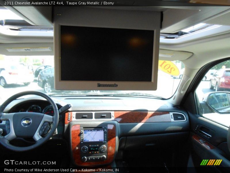 Taupe Gray Metallic / Ebony 2011 Chevrolet Avalanche LTZ 4x4