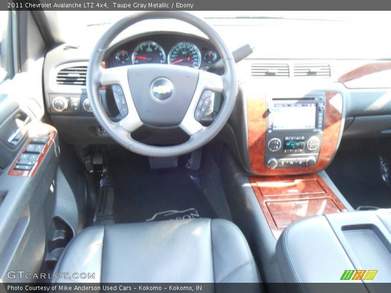 Taupe Gray Metallic / Ebony 2011 Chevrolet Avalanche LTZ 4x4