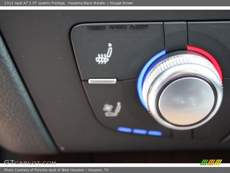 Havanna Black Metallic / Nougat Brown 2013 Audi A7 3.0T quattro Prestige