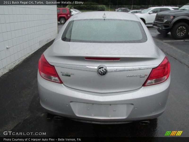 Quicksilver Metallic / Ebony 2011 Buick Regal CXL Turbo
