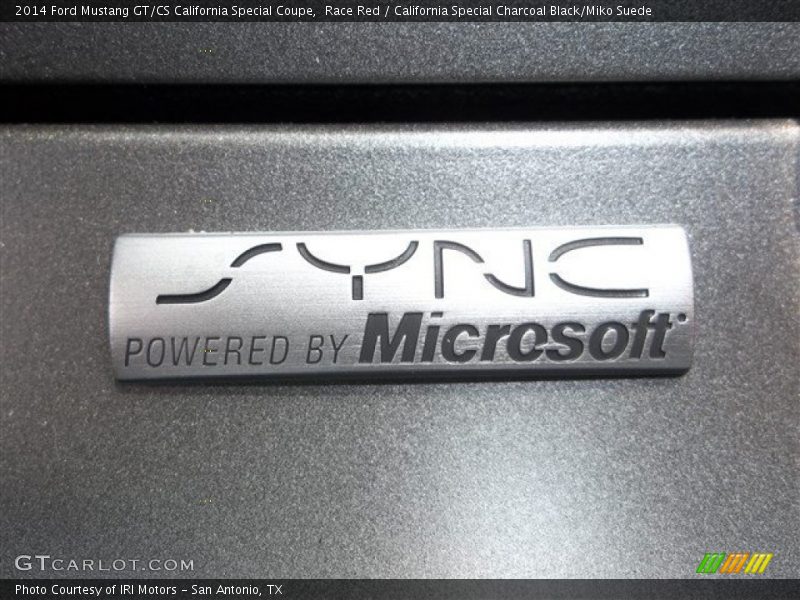 Race Red / California Special Charcoal Black/Miko Suede 2014 Ford Mustang GT/CS California Special Coupe